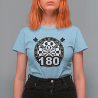 Funny Darts Max 180 T Shirt For Women Dartist Darts Lover Gift - Wonder Print Shop