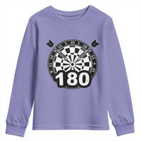 Funny Darts Max 180 Youth Sweatshirt Dartist Darts Lover Gift - Wonder Print Shop