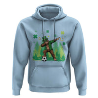Lucky Sasquatch Soccer Player Hoodie Funny St Patricks Day Gift