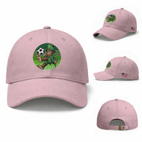 Funny Bigfoot Playing Soccer Baseball Cap St Patricks Day