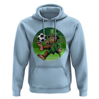 Funny Bigfoot Playing Soccer Hoodie St Patricks Day