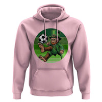 Funny Bigfoot Playing Soccer Hoodie St Patricks Day