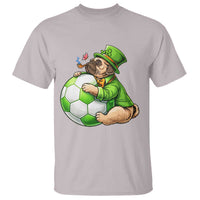 Lucky Pug Soccer Lover T Shirt St Paddys Day Irish Football Gift