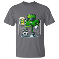 Funny Irish Shamrock Dabbing Soccer T Shirt St Patricks Day