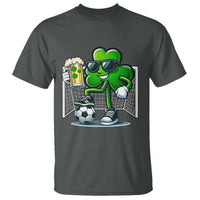 Funny Irish Shamrock Dabbing Soccer T Shirt St Patricks Day