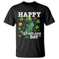 Happy St Pat Rex Day T Shirt St Patricks Day Dino Lover