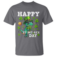 Happy St Pat Rex Day T Shirt St Patricks Day Dino Lover