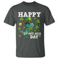 Happy St Pat Rex Day T Shirt St Patricks Day Dino Lover