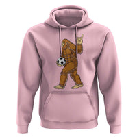 Funny Bigfoot Soccer Player Hoodie Folklore Cryptid Gift