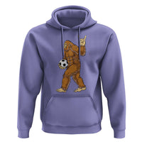 Funny Bigfoot Soccer Player Hoodie Folklore Cryptid Gift