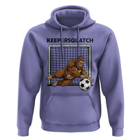 Funny Bigfoot Soccer Goalkeeper Hoodie Keepersquatch