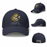 Funny Frog Lover Baseball Cap Soccer And Beer That Is Why I Am Here