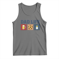 Dad Life Soccer Beer Baby Bottle Tank Top Fathers Day Gift