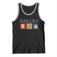 Dad Life Soccer Beer Baby Bottle Tank Top Fathers Day Gift