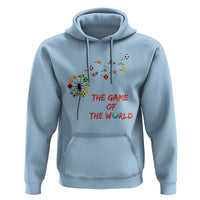 Soccer Dandelion Flower Hoodie The Game Of The World