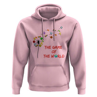 Soccer Dandelion Flower Hoodie The Game Of The World