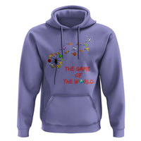 Soccer Dandelion Flower Hoodie The Game Of The World