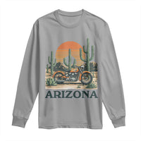 Arizona Motorcycle Long Sleeve Shirt Vintage Desert Highway Rider Gift