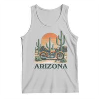 Arizona Motorcycle Tank Top Vintage Desert Highway Rider Gift