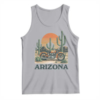 Arizona Motorcycle Tank Top Vintage Desert Highway Rider Gift