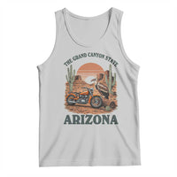 Vintage Arizona Motorcycle Rider Tank Top Desert Cactus Grand Canyon State
