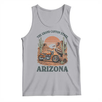 Vintage Arizona Motorcycle Rider Tank Top Desert Cactus Grand Canyon State