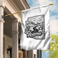 Vintage Arizona Pride Garden Flag Cactus Desert Western Landscape