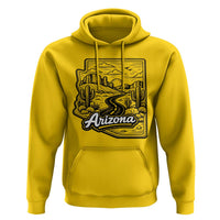 Vintage Arizona Pride Hoodie Cactus Desert Western Landscape