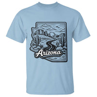 Vintage Arizona Pride T Shirt Cactus Desert Western Landscape