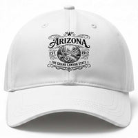 Arizona Desert Wanderlust Baseball Cap Vintage Grand Canyon State Est 1912