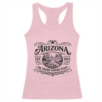 Arizona Desert Wanderlust Racerback Tank Top Vintage Grand Canyon State Est 1912