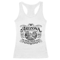 Arizona Desert Wanderlust Racerback Tank Top Vintage Grand Canyon State Est 1912