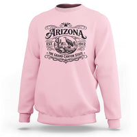 Vintage Arizona Cactus Desert Canyon Western 1912 Sweatshirt