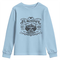 Vintage Flagstaff Landscape Adventure Youth Sweatshirt Arizona Gift