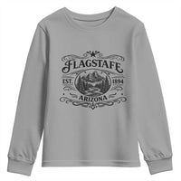 Vintage Flagstaff Landscape Adventure Youth Sweatshirt Arizona Gift