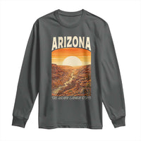 Arizona Souvenir Grand Canyon State Long Sleeve Shirt Saguaro Cactus Road Trip