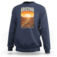 Arizona Souvenir Grand Canyon State Sweatshirt Saguaro Cactus Road Trip