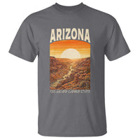 Arizona Souvenir Grand Canyon State T Shirt Saguaro Cactus Road Trip