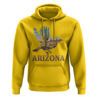 Arizona Desert Wren Bird Hoodie Cactus Landscape Rustic Western