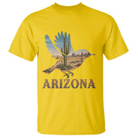 Arizona Desert Wren Bird T Shirt Cactus Landscape Rustic Western