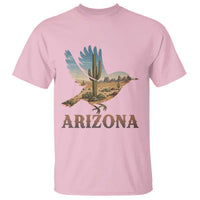 Arizona Desert Wren Bird T Shirt Cactus Landscape Rustic Western