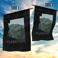 San Francisco Peaks Flagstaff Arizona Garden Flag Vintage Mountain Landscape Gift