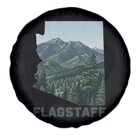 San Francisco Peaks Flagstaff Arizona Spare Tire Cover Vintage Mountain Landscape Gift