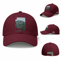 San Francisco Peaks Flagstaff Arizona Baseball Cap Vintage Mountain Landscape Gift