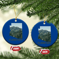 San Francisco Peaks Flagstaff Arizona Ceramic Ornament Vintage Mountain Landscape Gift