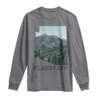 San Francisco Peaks Flagstaff Arizona Long Sleeve Shirt Vintage Mountain Landscape Gift