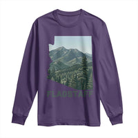 San Francisco Peaks Flagstaff Arizona Long Sleeve Shirt Vintage Mountain Landscape Gift