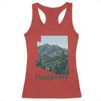 San Francisco Peaks Flagstaff Arizona Racerback Tank Top Vintage Mountain Landscape Gift