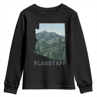 San Francisco Peaks Flagstaff Arizona Youth Sweatshirt Vintage Mountain Landscape Gift