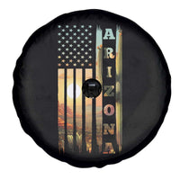 Patriotic Arizona State Flag Spare Tire Cover Southwest Landscape Gift